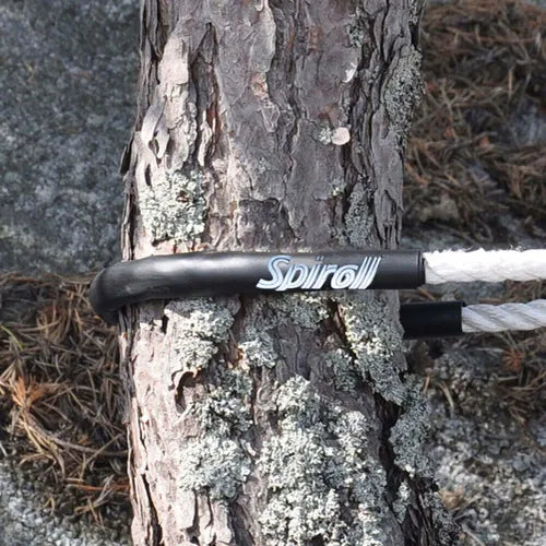 Spiroll Chafe Protection for Lines | Medium Black