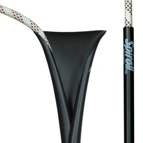 Spiroll Chafe Protection for Lines | Medium Black