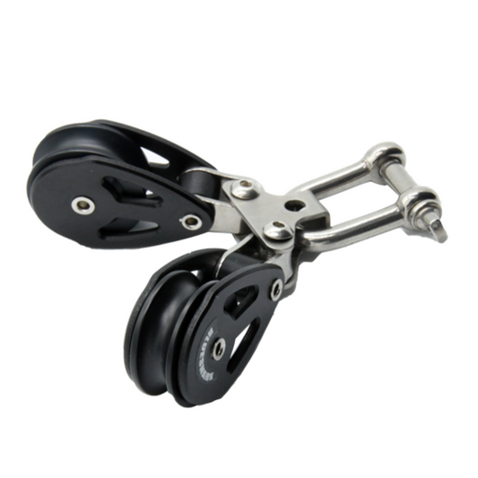 28mm Aluminum Double Block