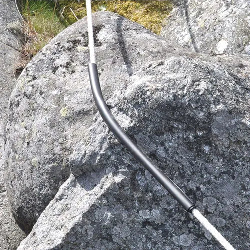 Spiroll Chafe Protection for Lines | Medium Black
