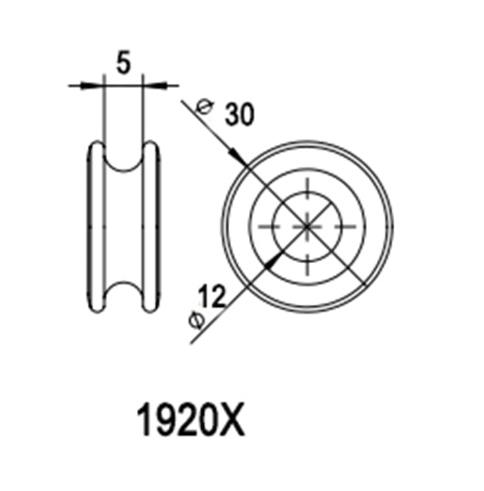 Low Friction Rings 12mm X 5mm