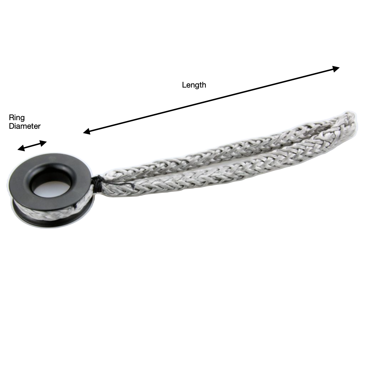 Softlinks - Dyneema Loop with Low Friction Ring