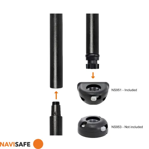 Navisafe Polelight Set | All Round White Light