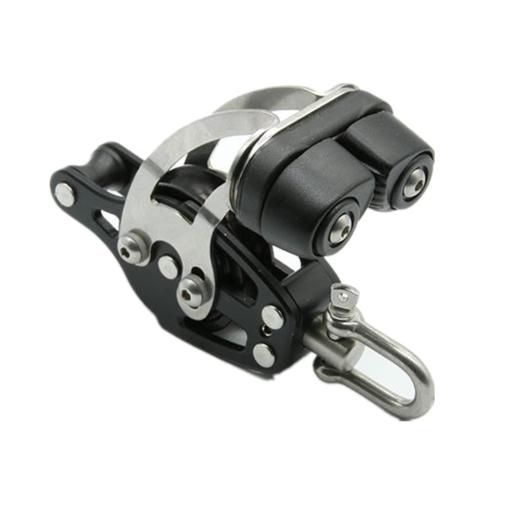 38mm Single Block with Becket and Cam Cleat