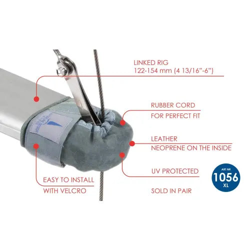 Leather Spreader Boots (2 Pack)