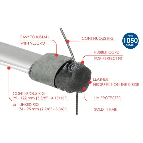 Leather Spreader Boots (2 Pack)